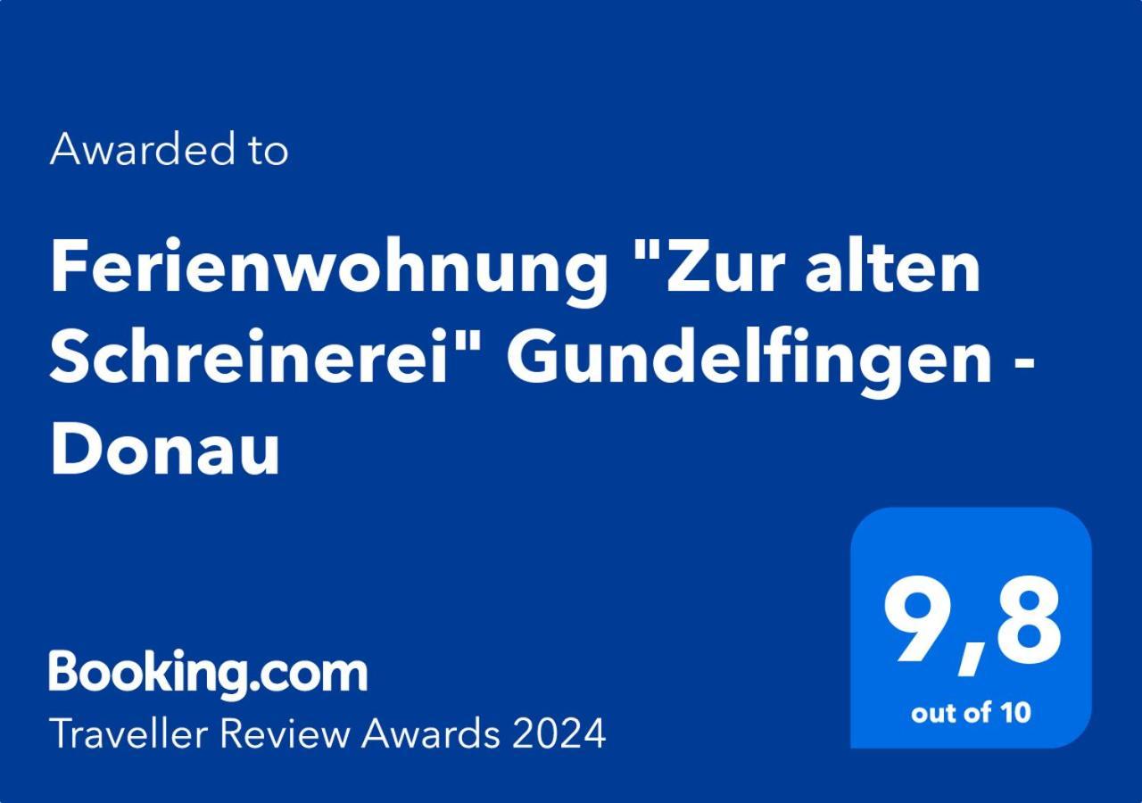 Ferienwohnung "Zur Alten Schreinerei" Gundelfingen - Donau Gundelfingen an der Donau Eksteriør billede